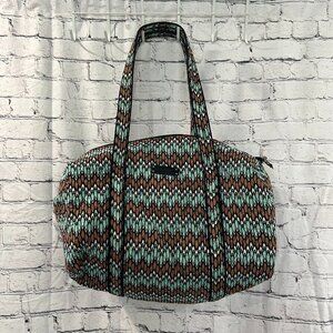 Vera Bradley Sierra Stream large duffle tote